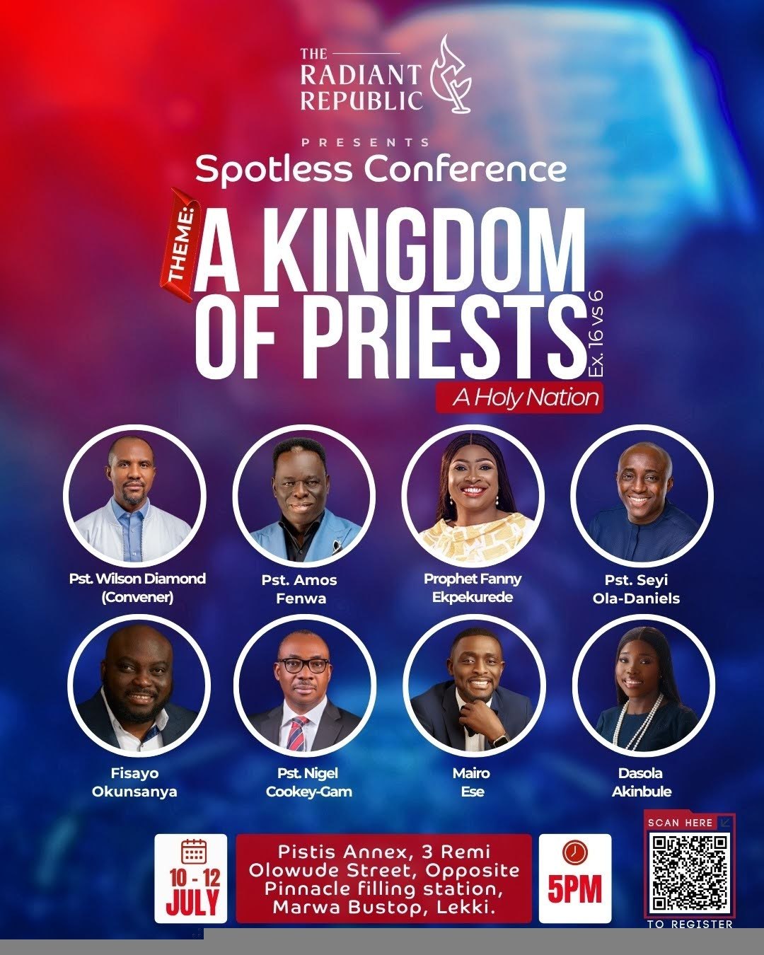 Spotless Conference — A Kingdom of Priests